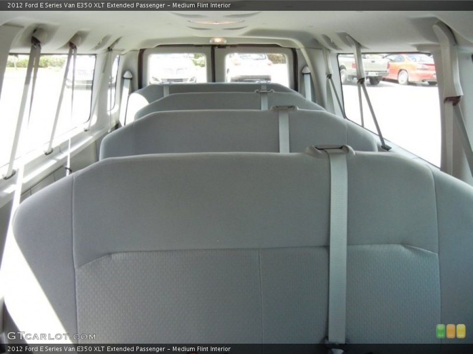 Medium Flint Interior Rear Seat for the 2012 Ford E Series Van E350 XLT Extended Passenger #62769759