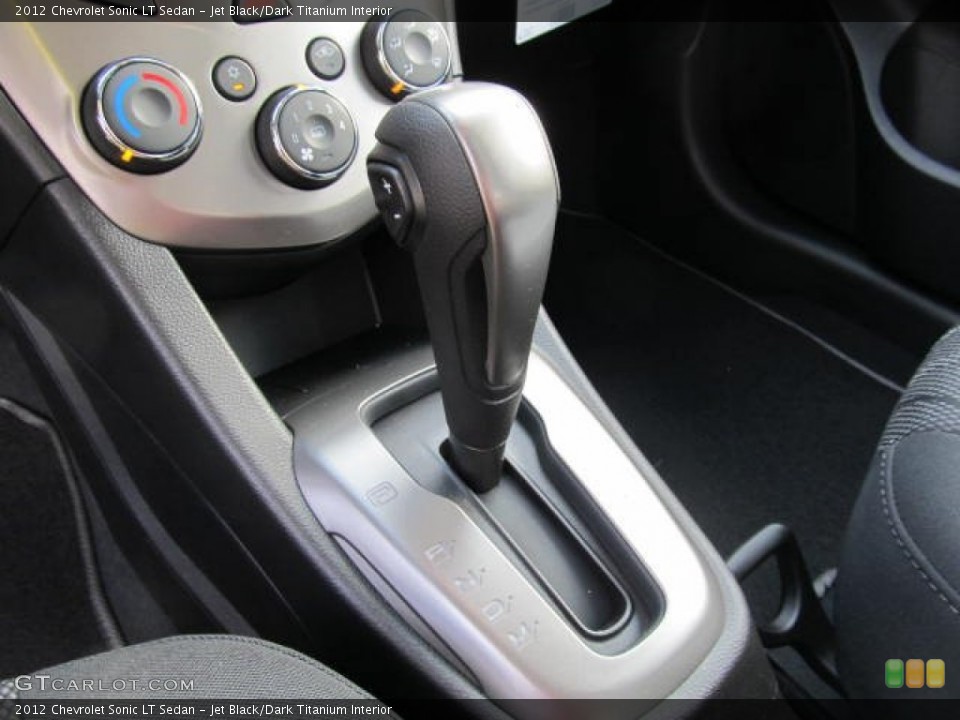 Jet Black/Dark Titanium Interior Transmission for the 2012 Chevrolet Sonic LT Sedan #62774595