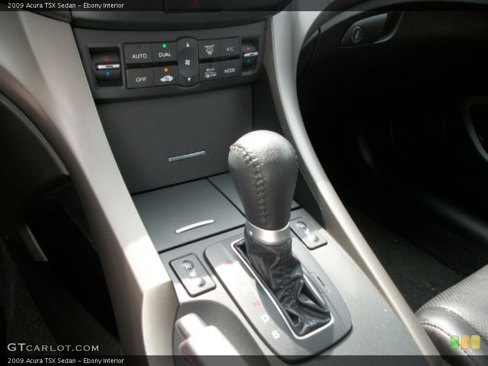 Ebony Interior Transmission for the 2009 Acura TSX Sedan #62778021