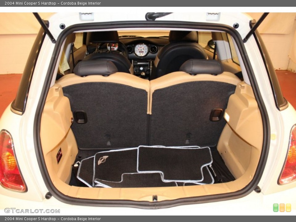 Cordoba Beige Interior Trunk for the 2004 Mini Cooper S Hardtop #62778846