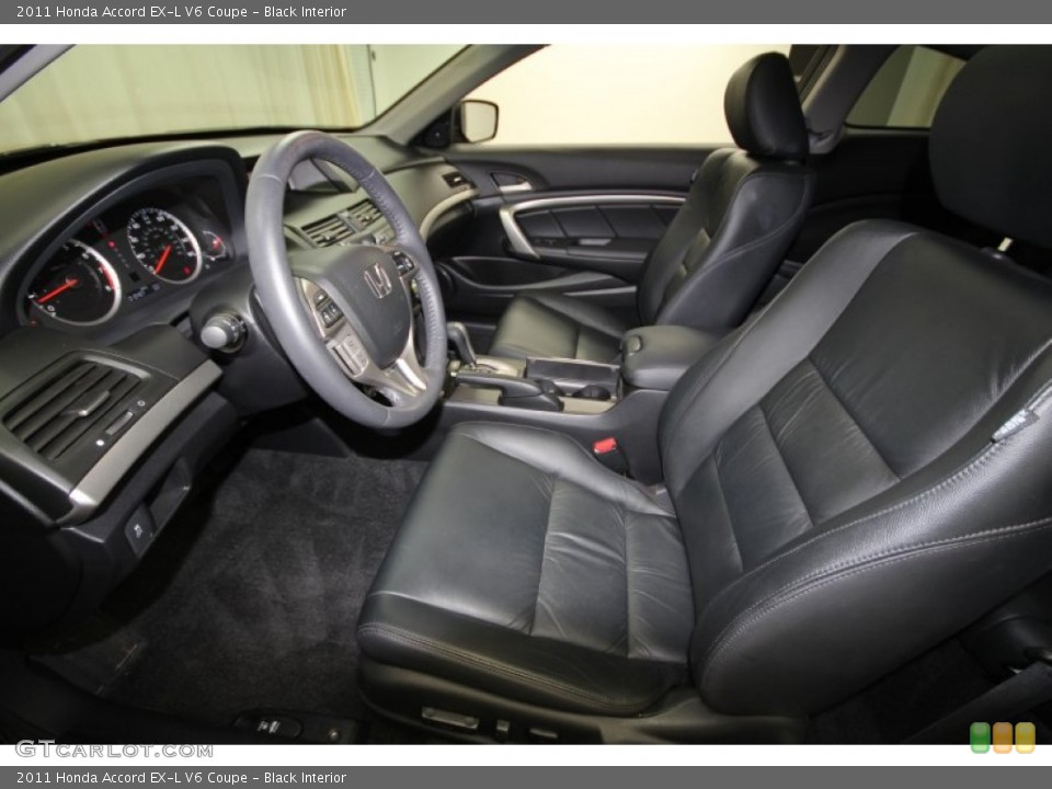 Black Interior Photo for the 2011 Honda Accord EX-L V6 Coupe #62780079