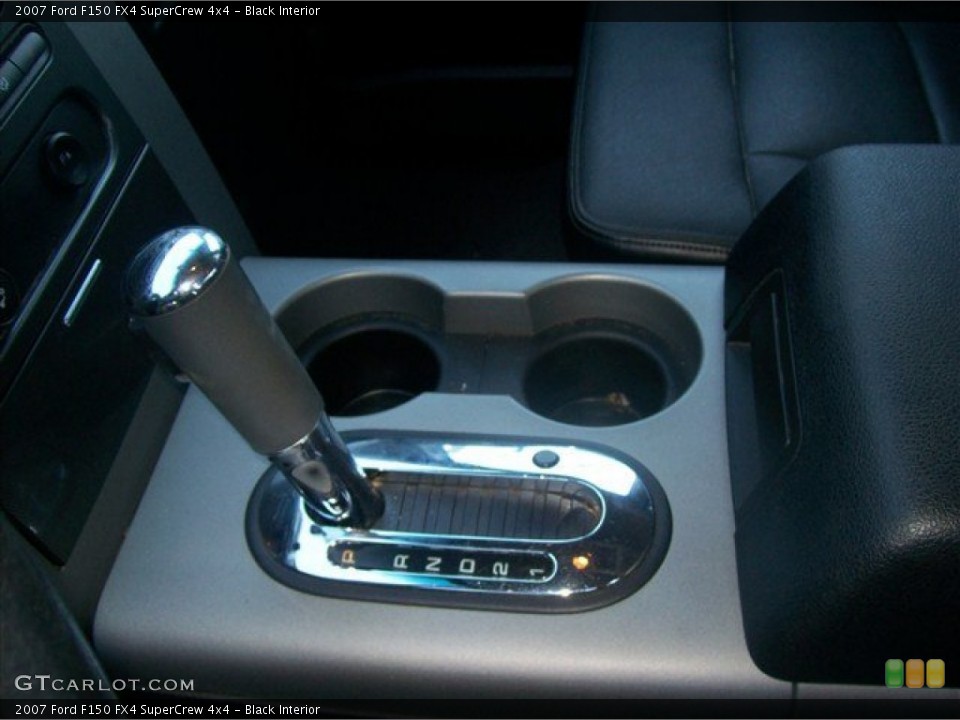 Black Interior Transmission for the 2007 Ford F150 FX4 SuperCrew 4x4 #62780241