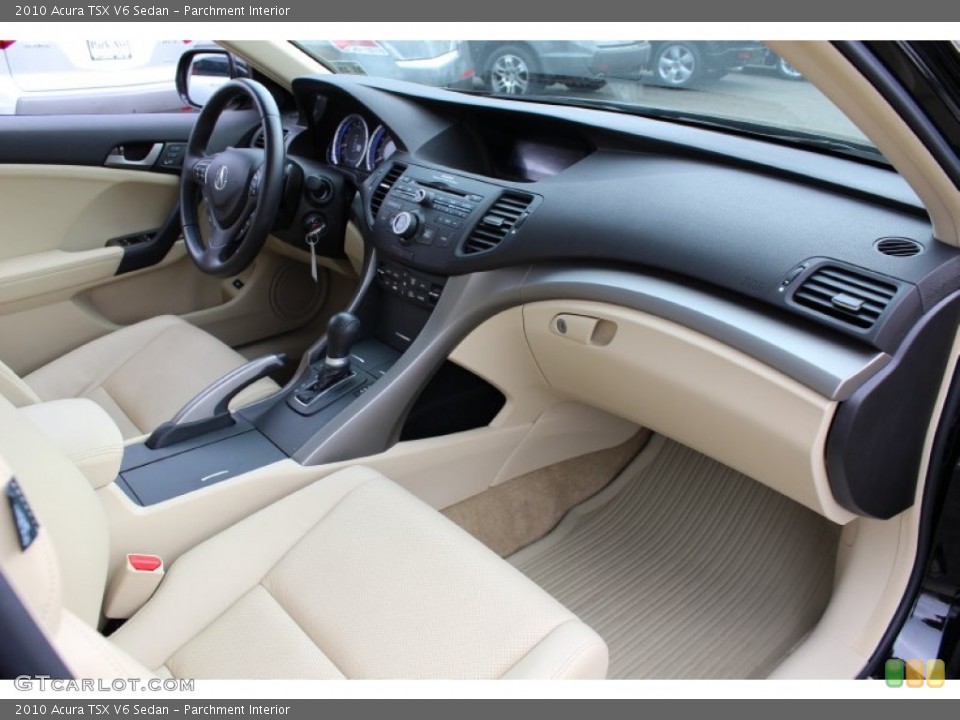Parchment Interior Dashboard for the 2010 Acura TSX V6 Sedan #62782344