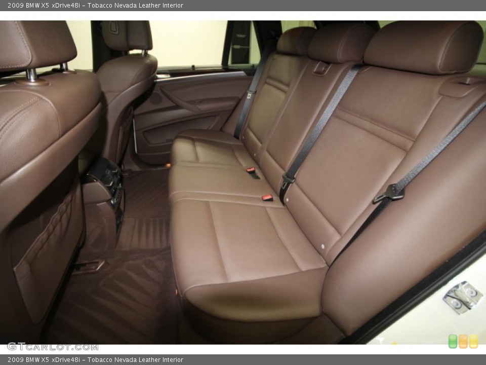 Tobacco Nevada Leather Interior Rear Seat for the 2009 BMW X5 xDrive48i #62784105
