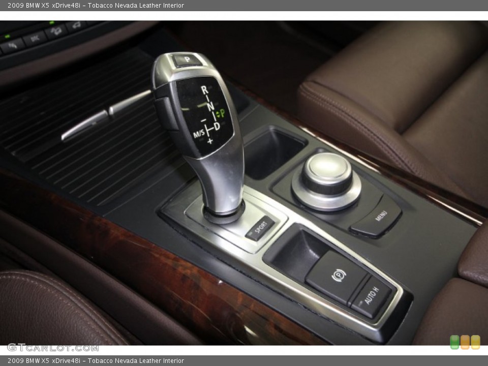 Tobacco Nevada Leather Interior Transmission for the 2009 BMW X5 xDrive48i #62784201
