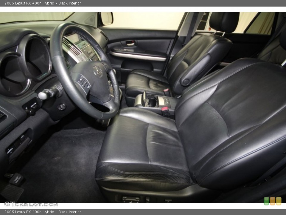 Black Interior Photo for the 2006 Lexus RX 400h Hybrid #62785296