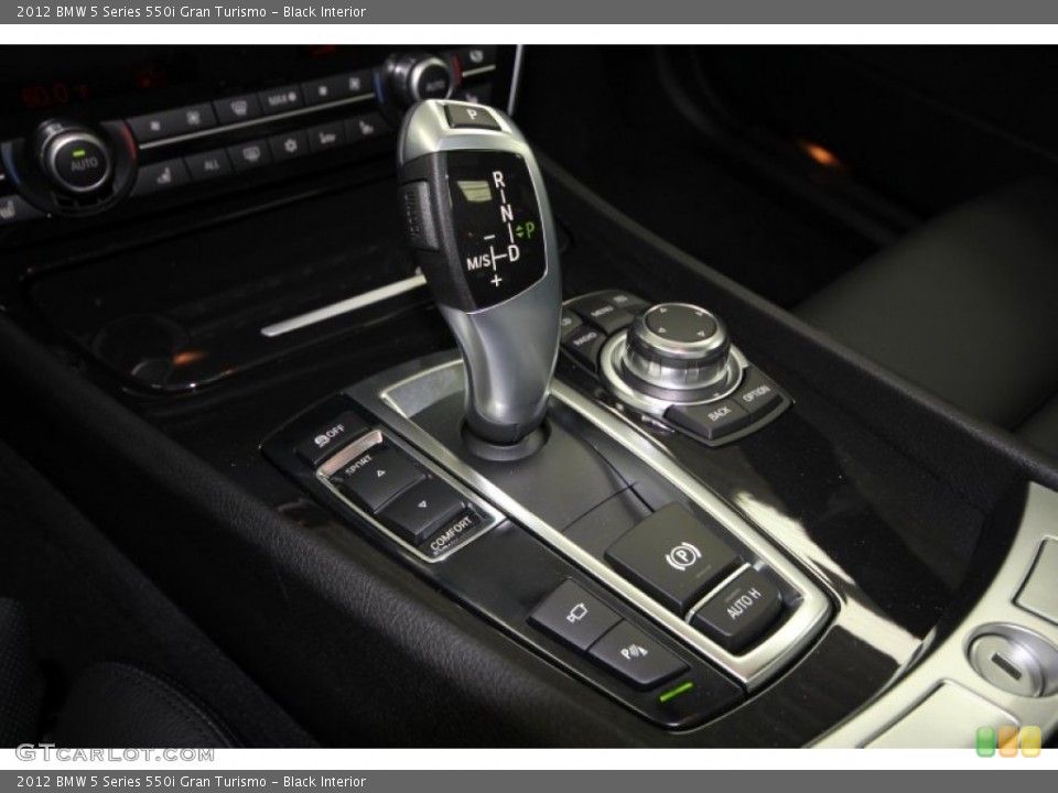 Black Interior Transmission for the 2012 BMW 5 Series 550i Gran Turismo #62787087