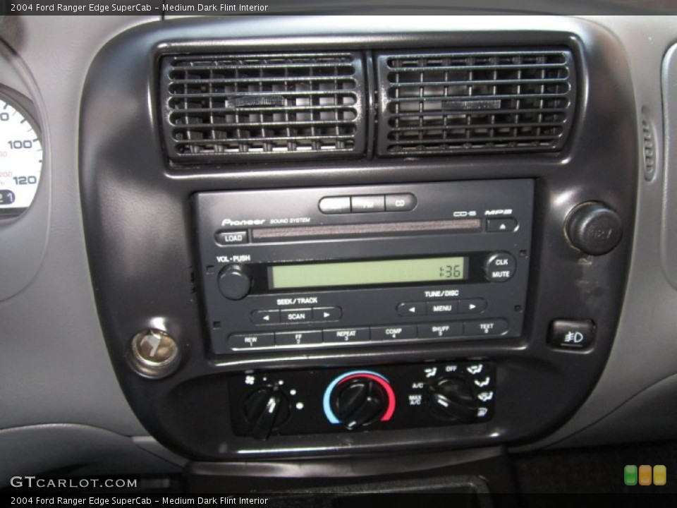 Medium Dark Flint Interior Controls for the 2004 Ford Ranger Edge SuperCab #62787367