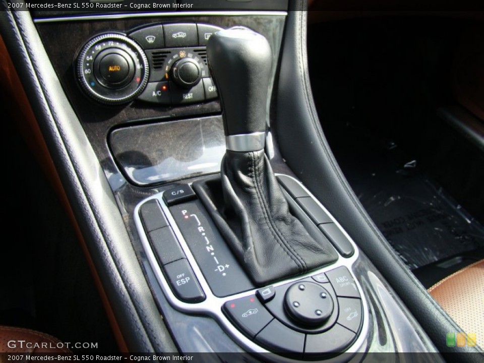 Cognac Brown Interior Transmission for the 2007 Mercedes-Benz SL 550 Roadster #62788059