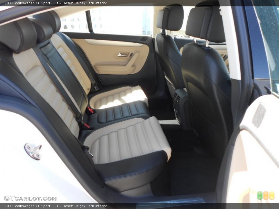 Desert Beige/Black Interior Photo for the 2013 Volkswagen CC Sport Plus #62789986