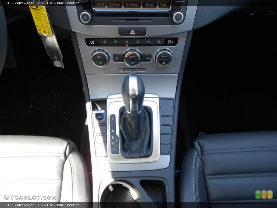 Black Interior Transmission for the 2013 Volkswagen CC V6 Lux #62790453