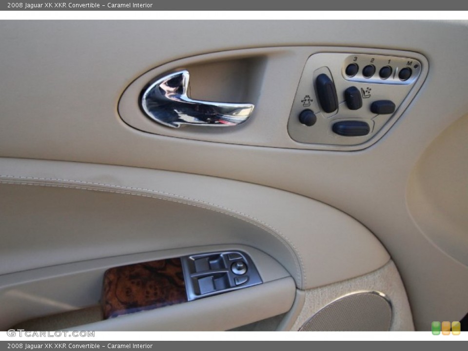 Caramel Interior Controls for the 2008 Jaguar XK XKR Convertible #62790638