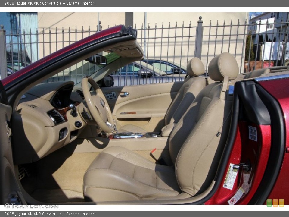 Caramel Interior Photo for the 2008 Jaguar XK XKR Convertible #62790656