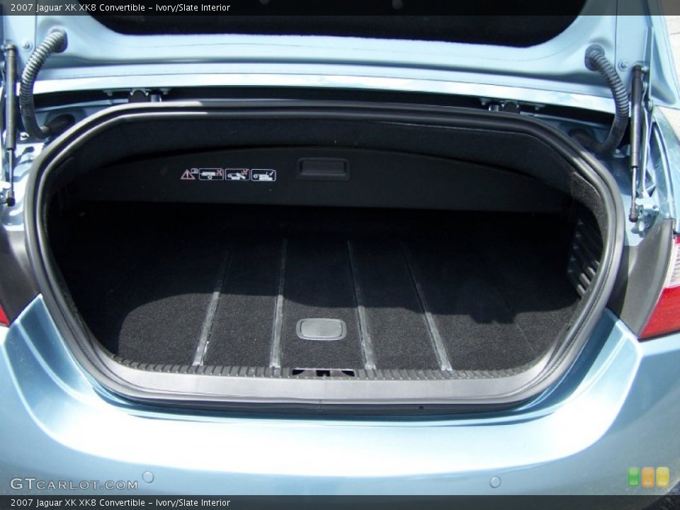 Ivory/Slate Interior Trunk for the 2007 Jaguar XK XK8 Convertible #62790858