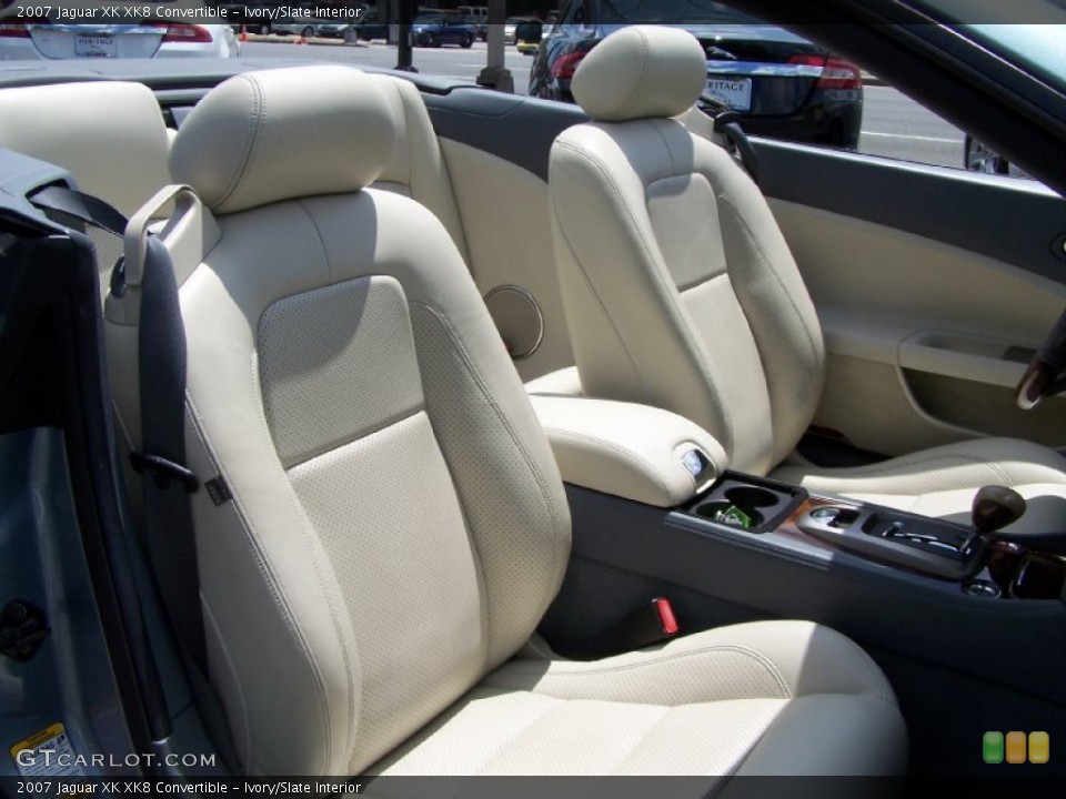 Ivory/Slate Interior Photo for the 2007 Jaguar XK XK8 Convertible #62790871