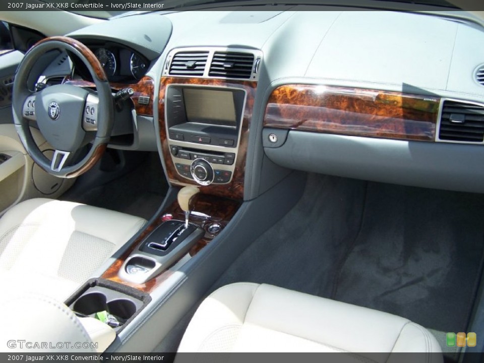 Ivory/Slate Interior Dashboard for the 2007 Jaguar XK XK8 Convertible #62790883