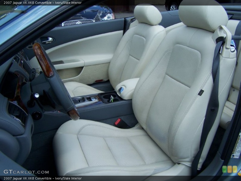 Ivory/Slate Interior Photo for the 2007 Jaguar XK XK8 Convertible #62790924
