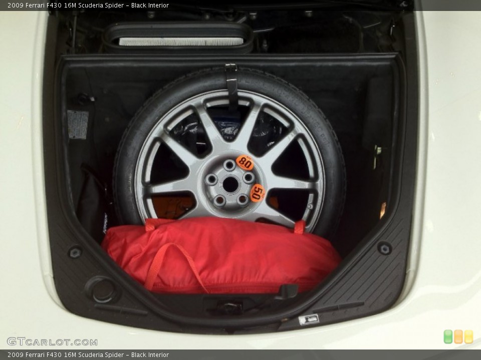 Black Interior Trunk for the 2009 Ferrari F430 16M Scuderia Spider #62791203