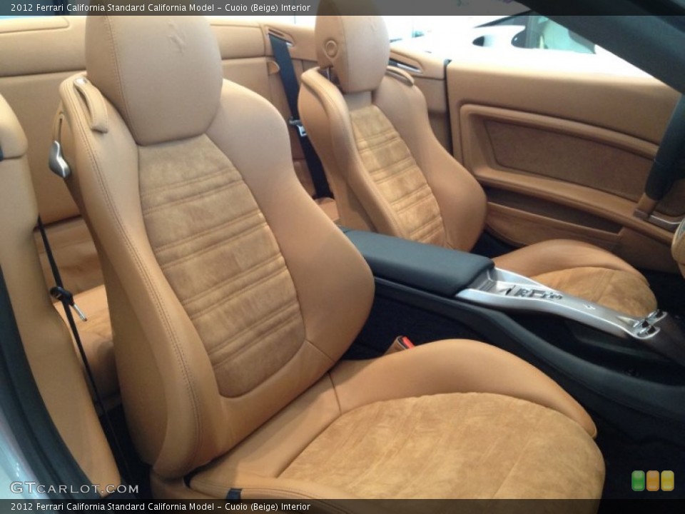 Cuoio (Beige) Interior Front Seat for the 2012 Ferrari California  #62791368