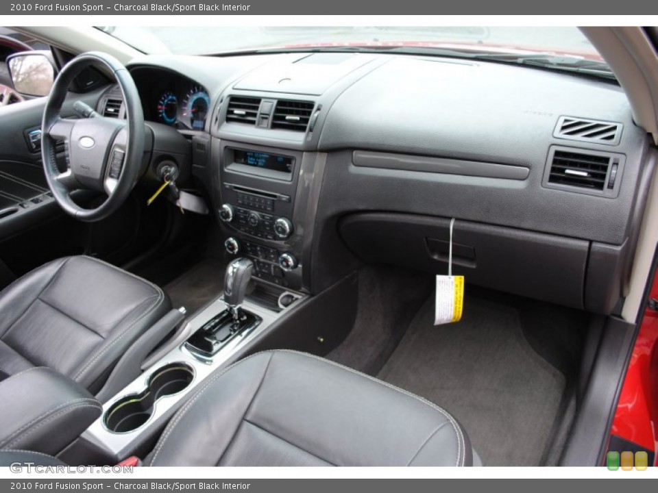 Charcoal Black/Sport Black Interior Dashboard for the 2010 Ford Fusion Sport #62791961