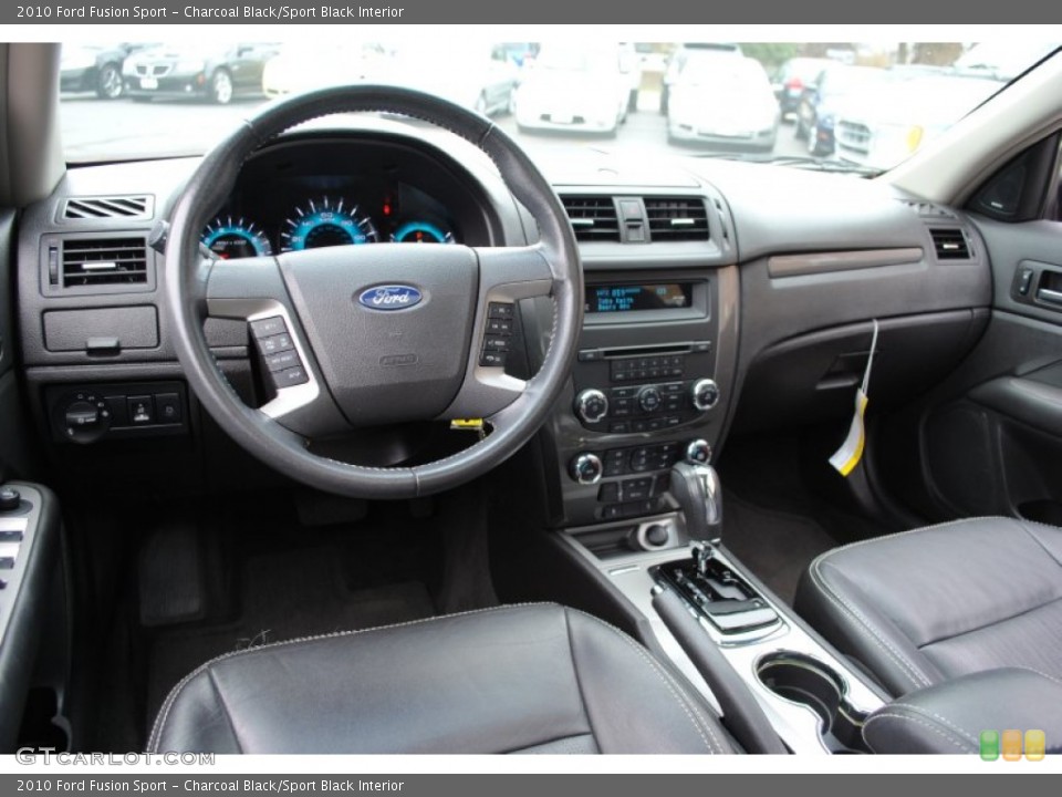 Charcoal Black/Sport Black Interior Dashboard for the 2010 Ford Fusion Sport #62792022