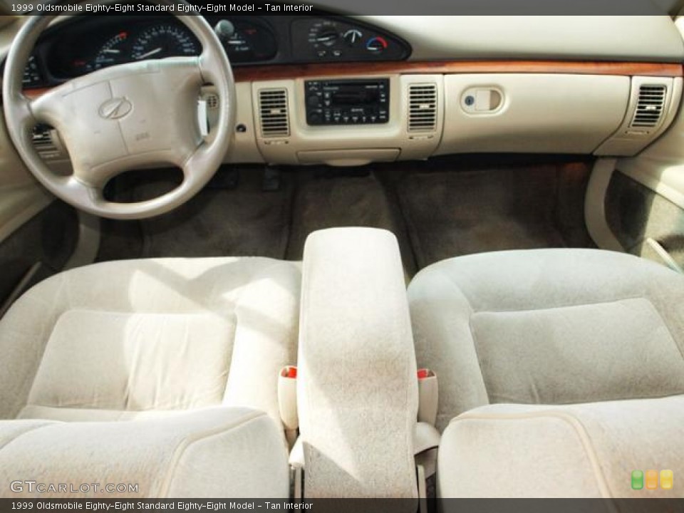 Tan Interior Dashboard for the 1999 Oldsmobile Eighty-Eight  #62792545