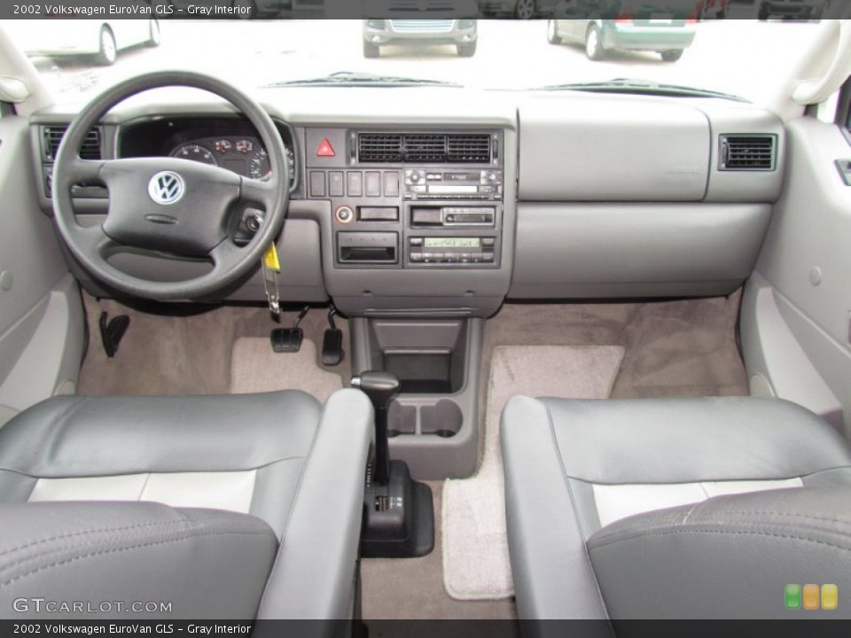 Gray Interior Dashboard for the 2002 Volkswagen EuroVan GLS #62795460