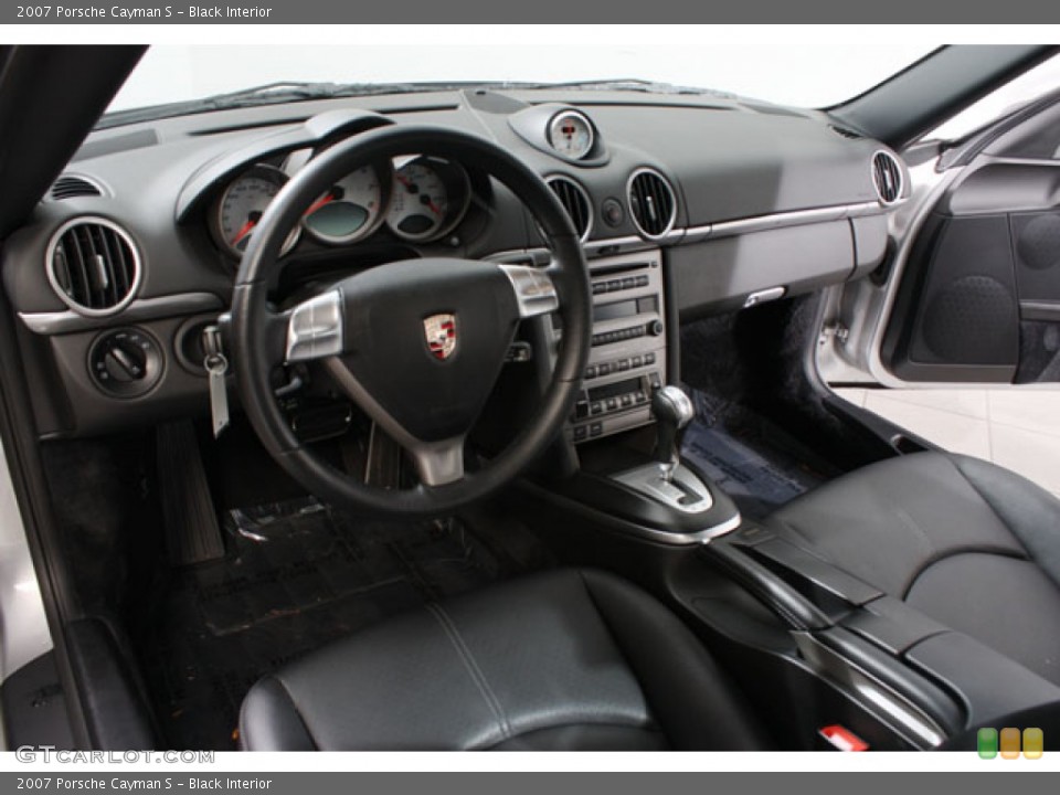Black Interior Prime Interior for the 2007 Porsche Cayman S #62796286