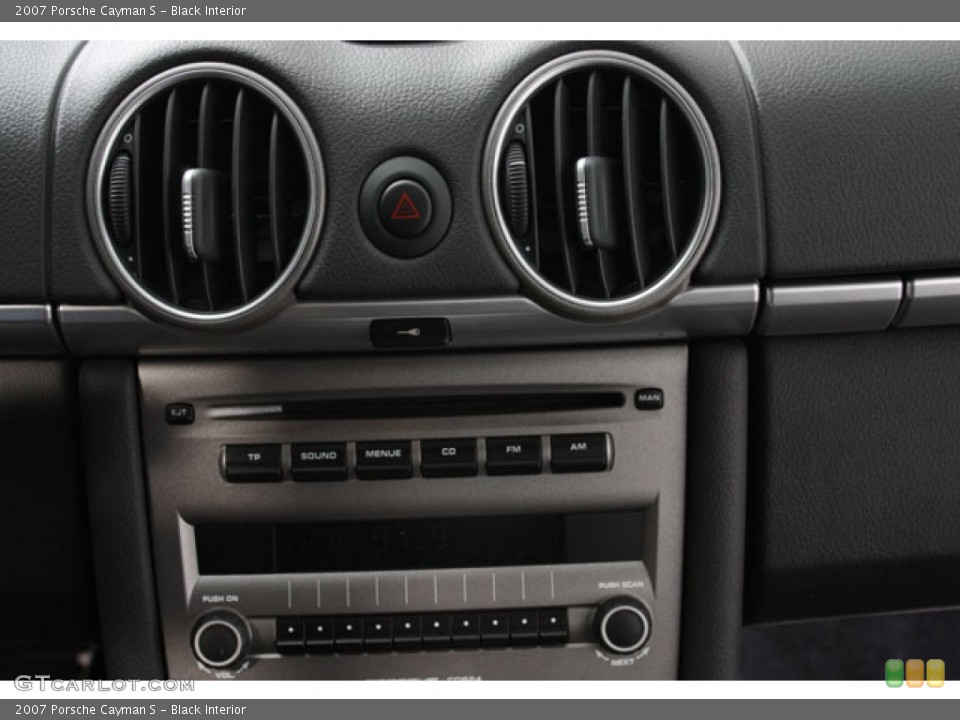 Black Interior Controls for the 2007 Porsche Cayman S #62796322