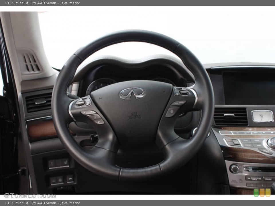 Java Interior Steering Wheel for the 2012 Infiniti M 37x AWD Sedan #62796856