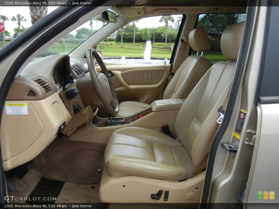 Java Interior Photo for the 2005 Mercedes-Benz ML 500 4Matic #62800636