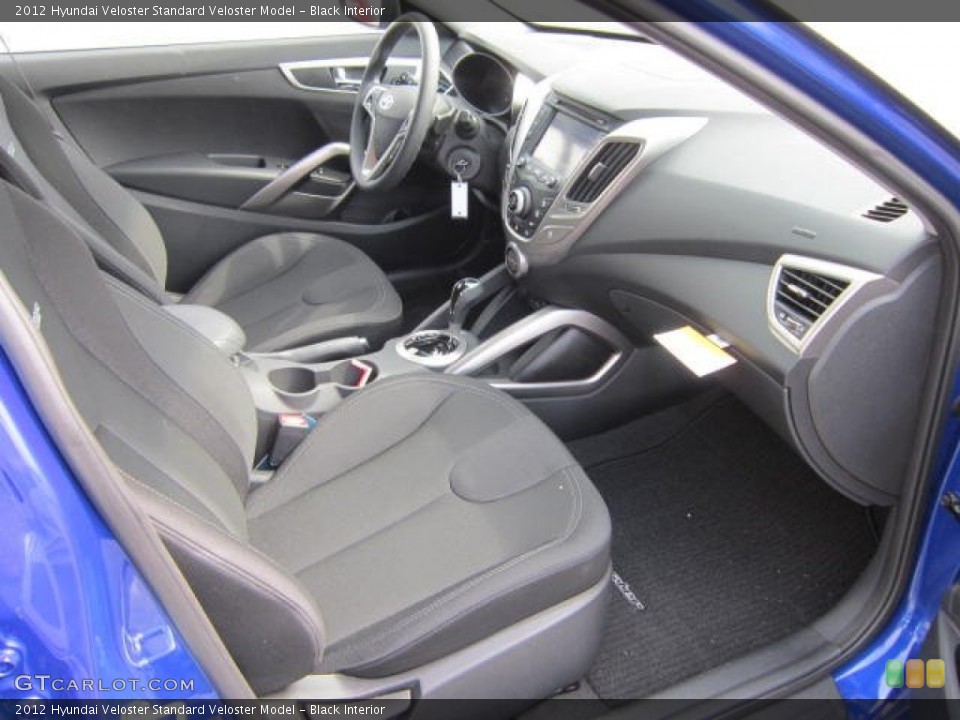 Black Interior Photo for the 2012 Hyundai Veloster  #62801452