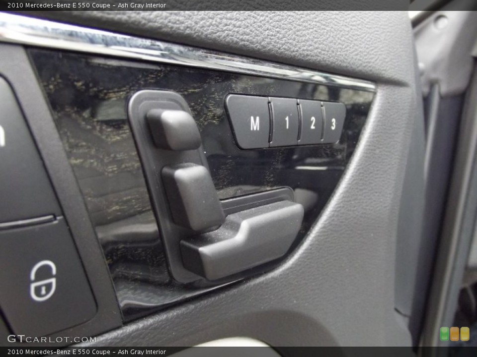 Ash Gray Interior Controls for the 2010 Mercedes-Benz E 550 Coupe #62805761