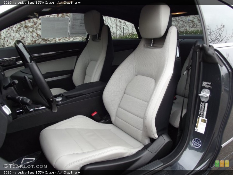 Ash Gray Interior Photo for the 2010 Mercedes-Benz E 550 Coupe #62805778