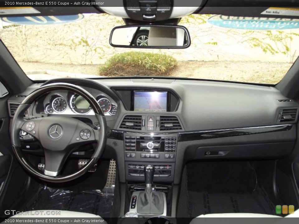 Ash Gray Interior Dashboard for the 2010 Mercedes-Benz E 550 Coupe #62805847