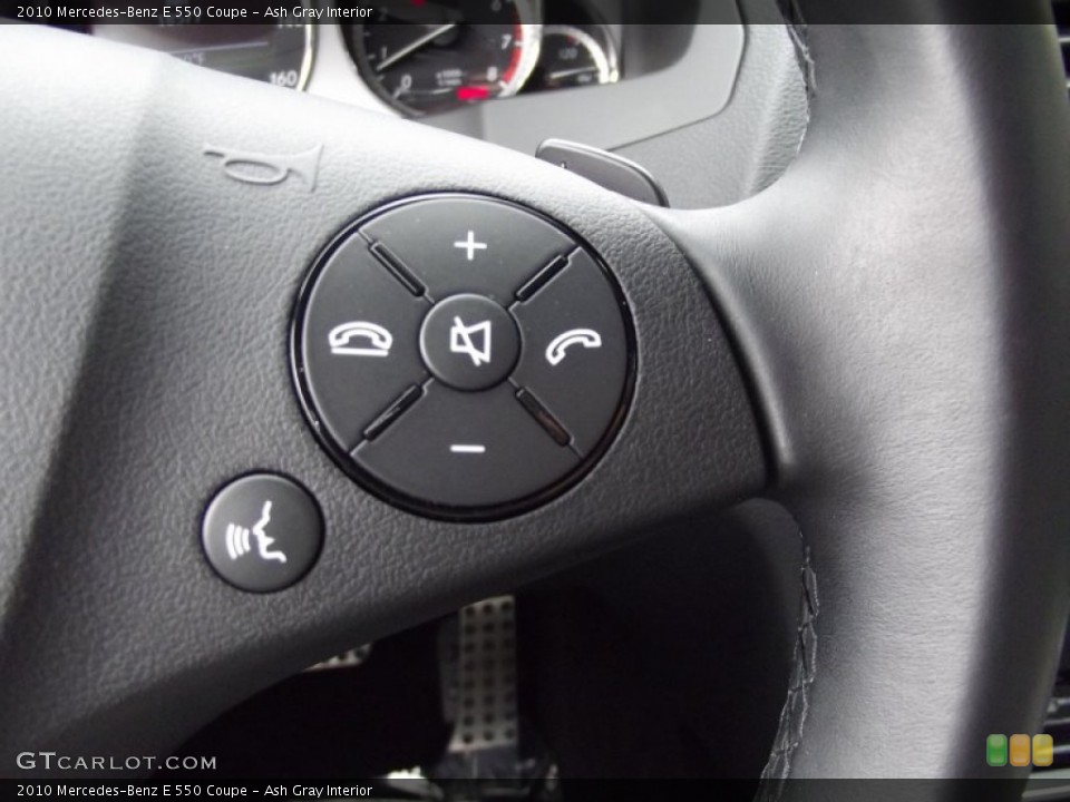 Ash Gray Interior Controls for the 2010 Mercedes-Benz E 550 Coupe #62805892