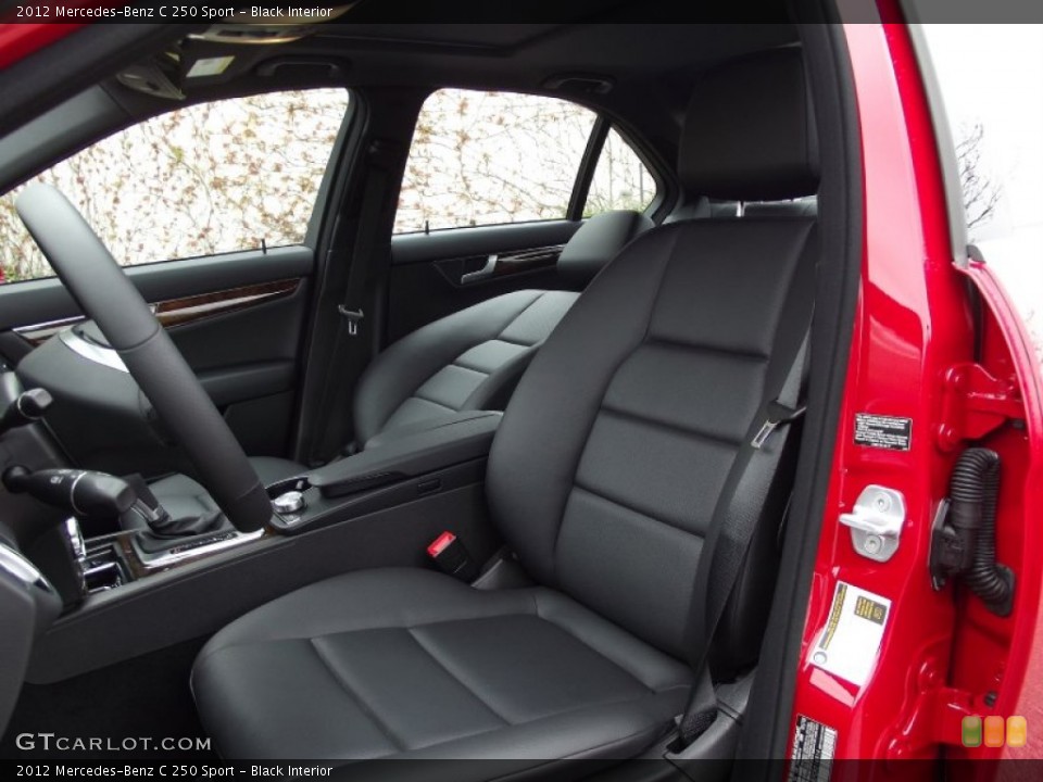 Black Interior Photo for the 2012 Mercedes-Benz C 250 Sport #62806258