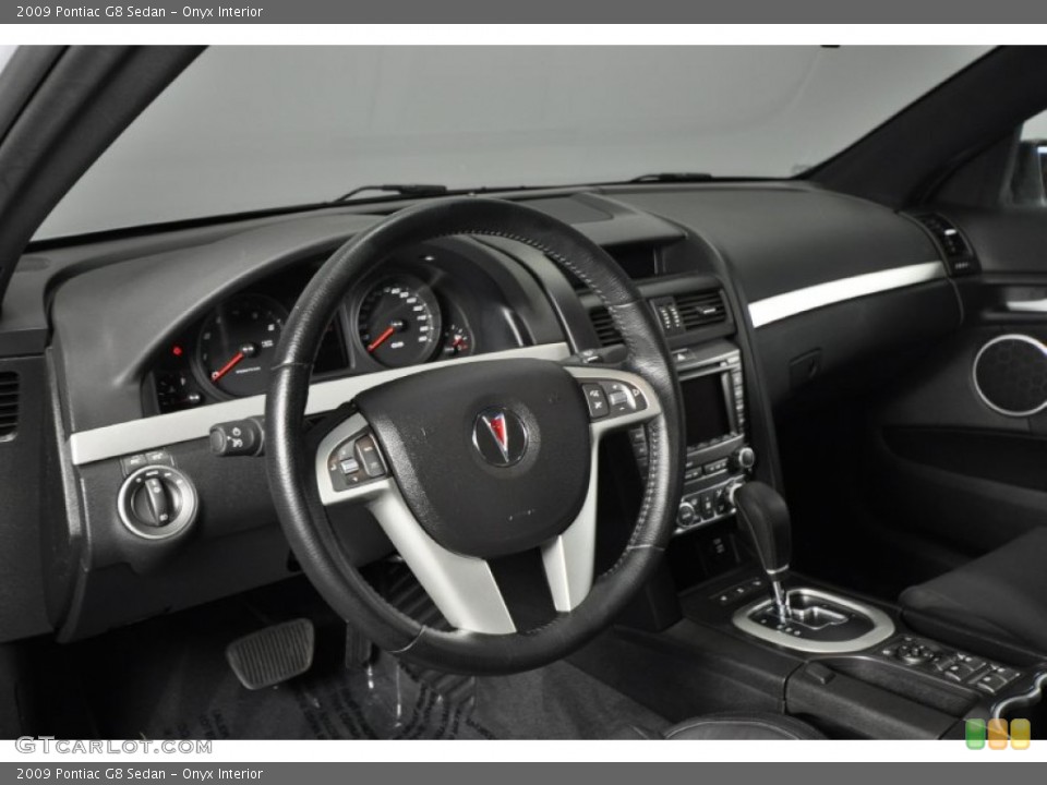 Onyx Interior Steering Wheel for the 2009 Pontiac G8 Sedan #62807074