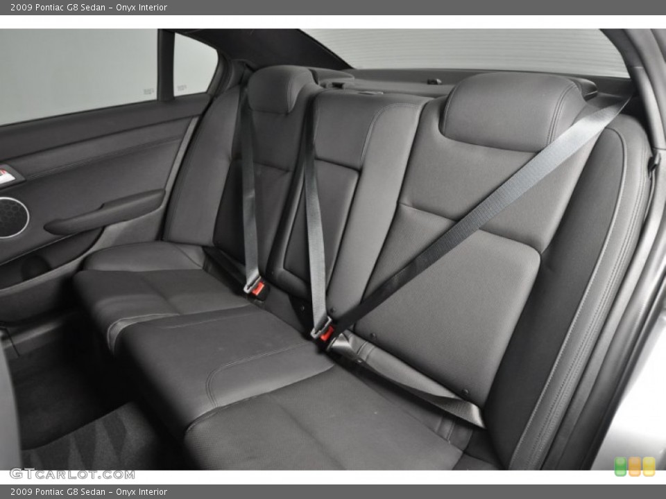 Onyx Interior Rear Seat for the 2009 Pontiac G8 Sedan #62807122
