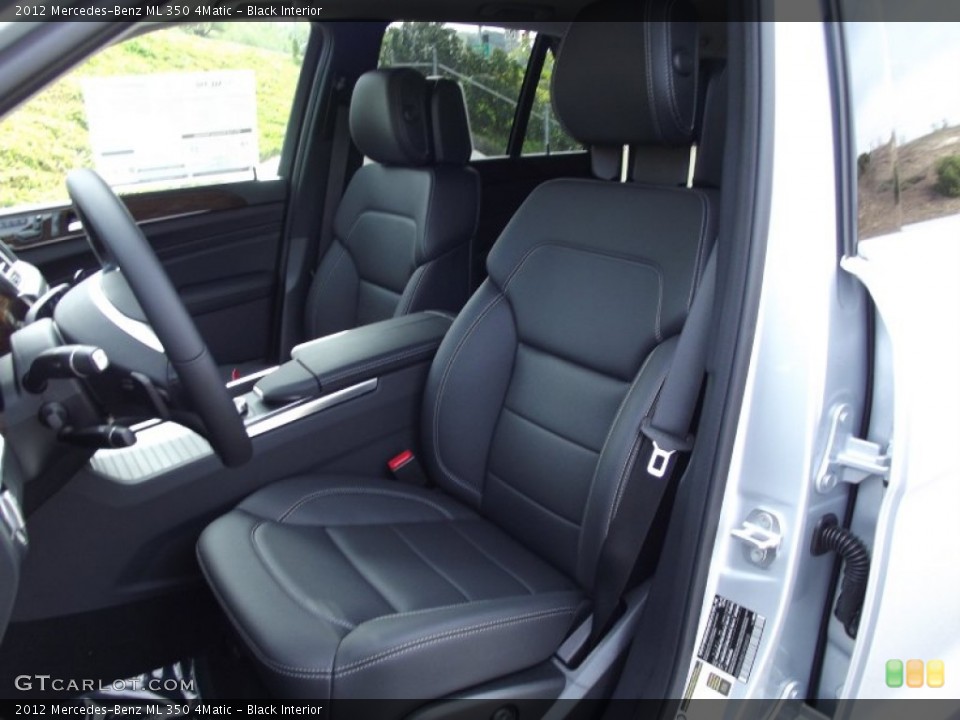 Black Interior Photo for the 2012 Mercedes-Benz ML 350 4Matic #62807135