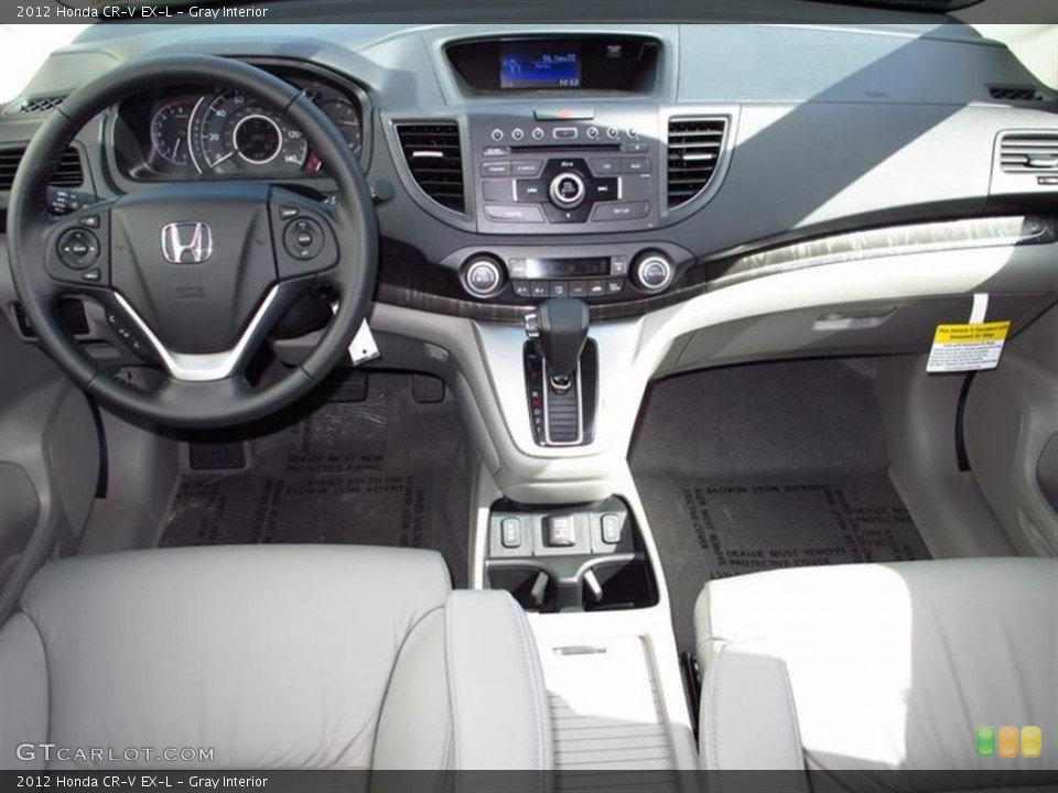 Gray Interior Dashboard for the 2012 Honda CR-V EX-L #62809801