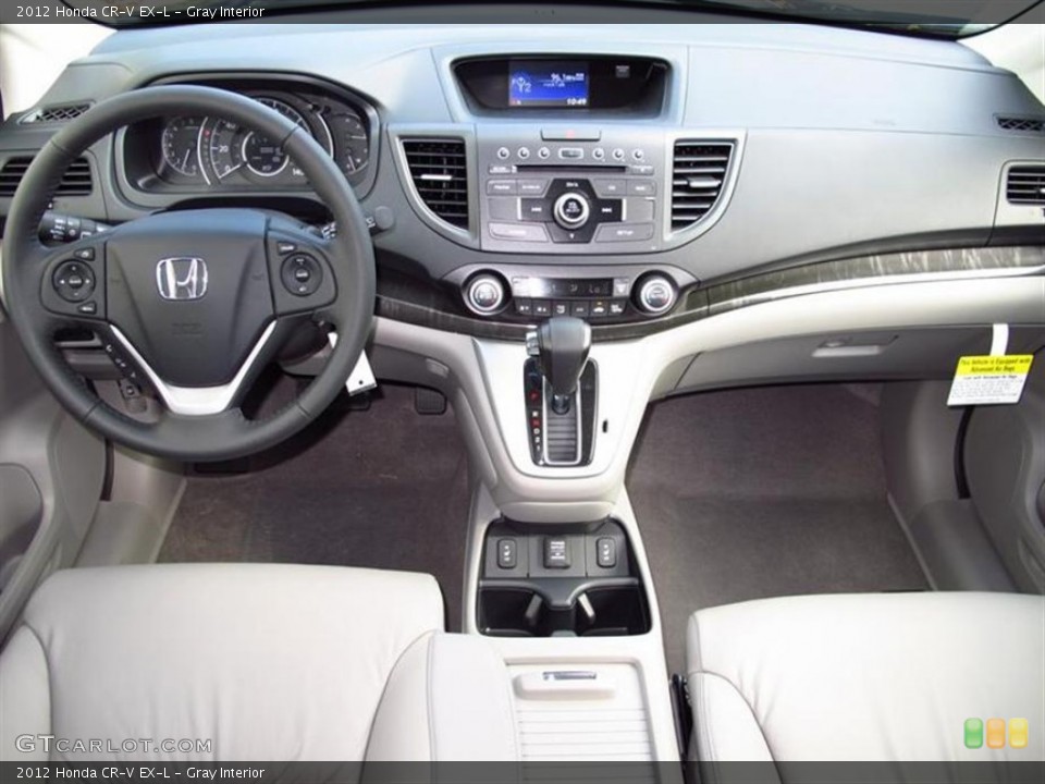 Gray Interior Dashboard for the 2012 Honda CR-V EX-L #62809897