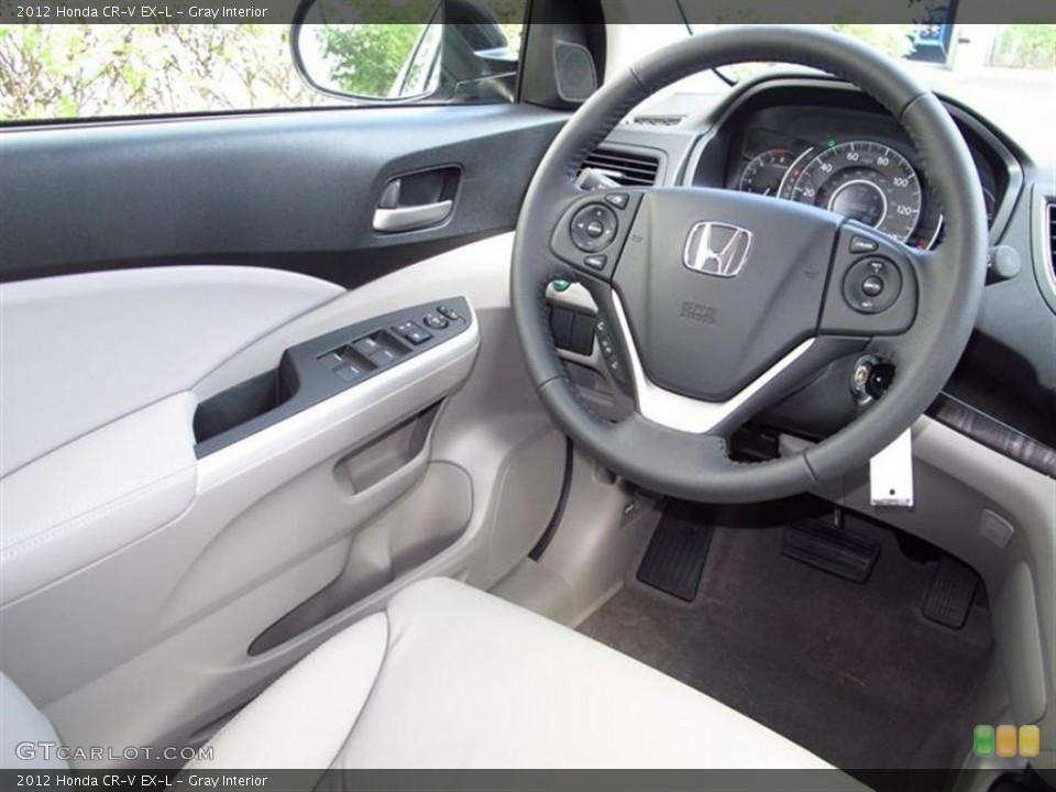 Gray Interior Photo for the 2012 Honda CR-V EX-L #62809906