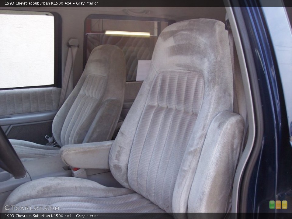Gray 1993 Chevrolet Suburban Interiors