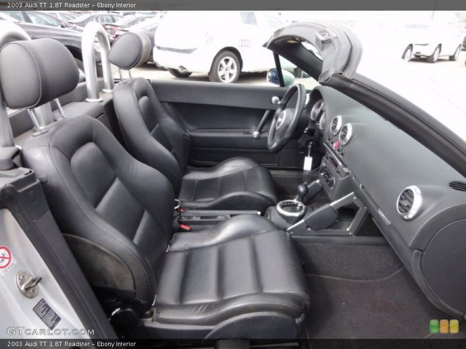 Ebony Interior Photo for the 2003 Audi TT 1.8T Roadster #62813719
