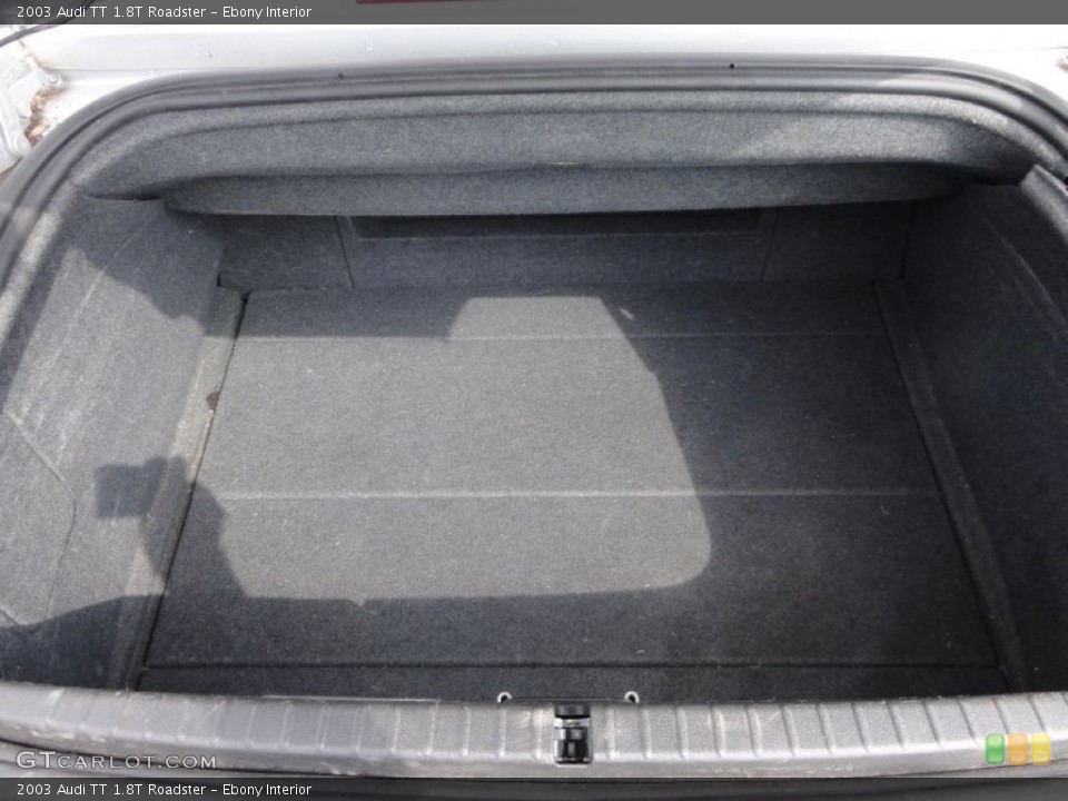 Ebony Interior Trunk for the 2003 Audi TT 1.8T Roadster #62813749