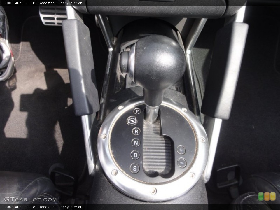 Ebony Interior Transmission for the 2003 Audi TT 1.8T Roadster #62813890