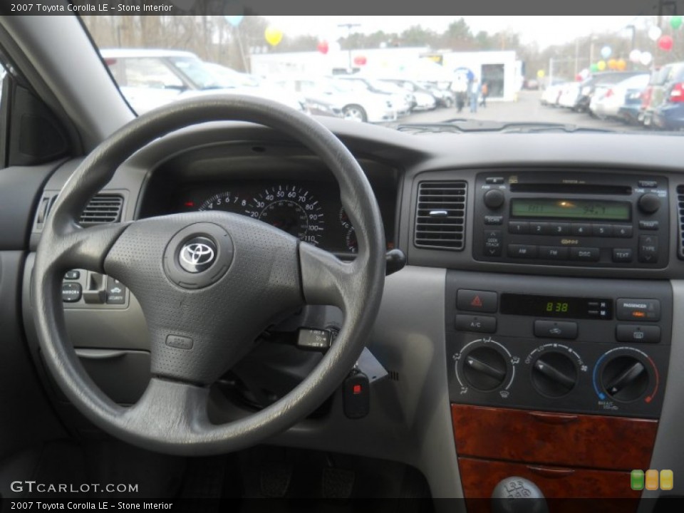 Stone Interior Dashboard for the 2007 Toyota Corolla LE #62814640