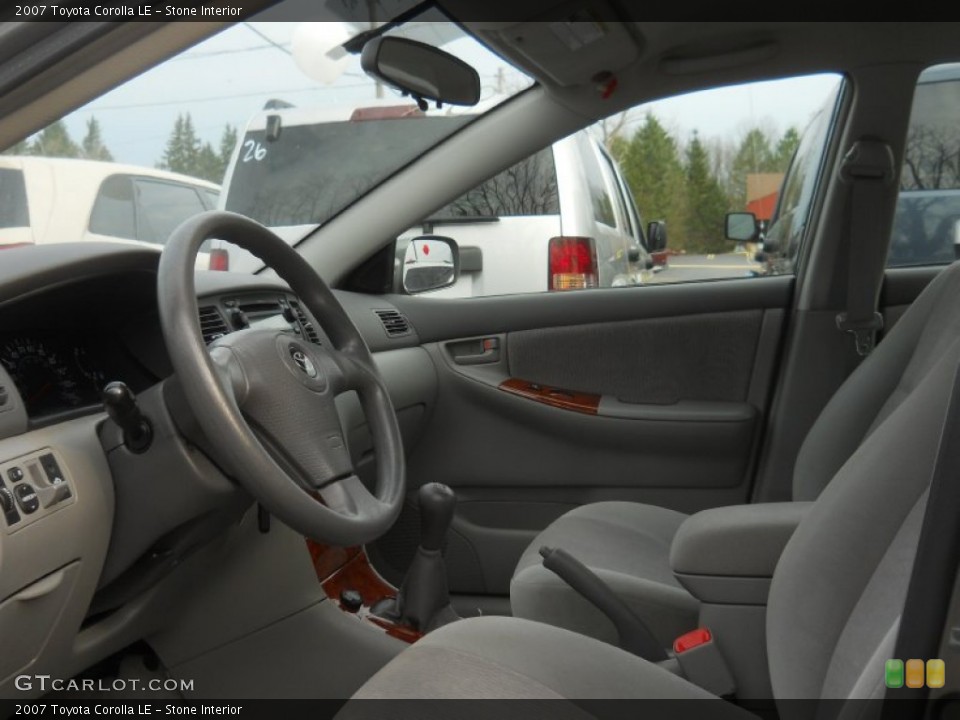 Stone Interior Photo for the 2007 Toyota Corolla LE #62814790