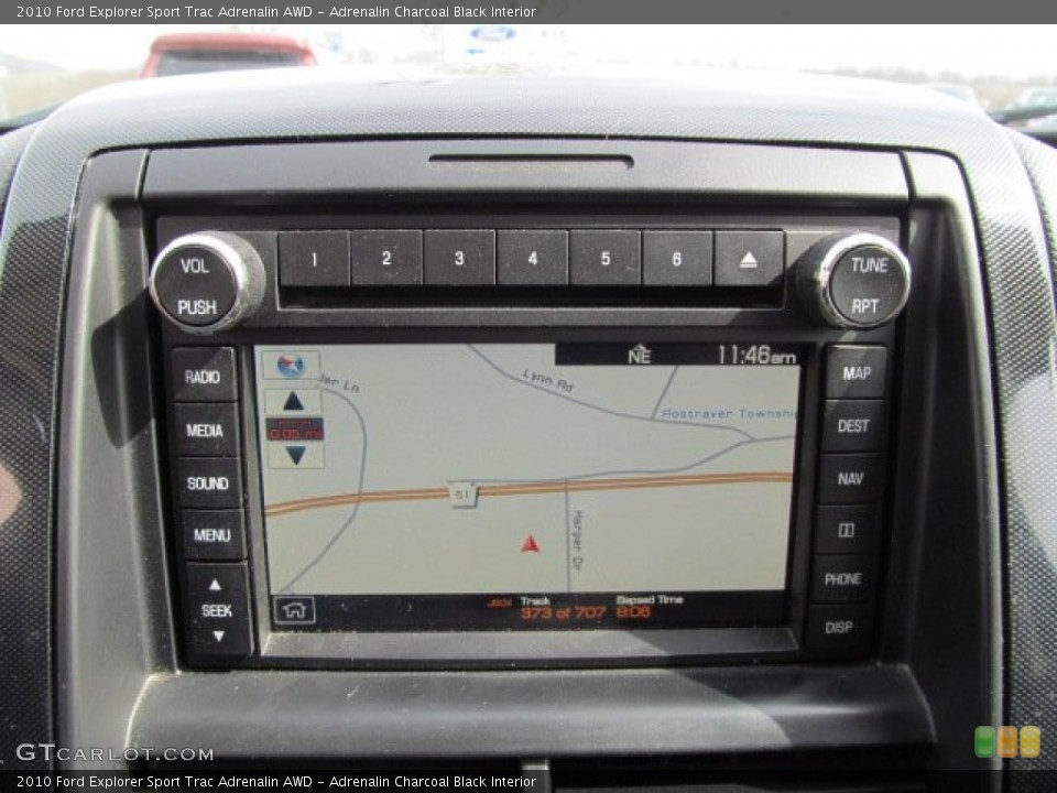 Adrenalin Charcoal Black Interior Navigation for the 2010 Ford Explorer Sport Trac Adrenalin AWD #62816516